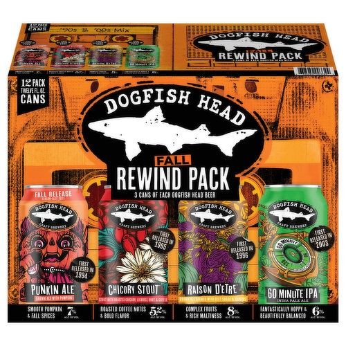 Dogfish Dead Fall Rewind Variety 12pk Can