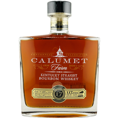 Calumet Farm 17 Yr Bourbon Decanter Edition