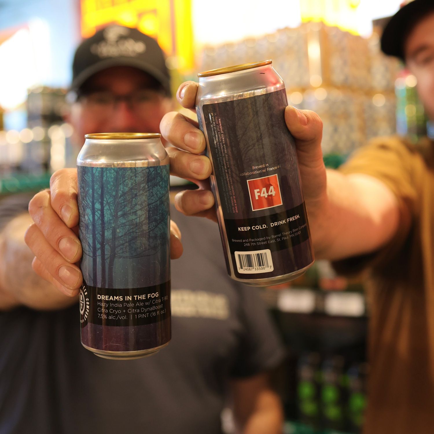 Barrel Theory/F44 Dreams in the Fog Hazy IPA 4pk Can