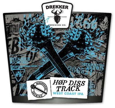 Drekker Hop Diss Track West Coast IPA 4pk Can
