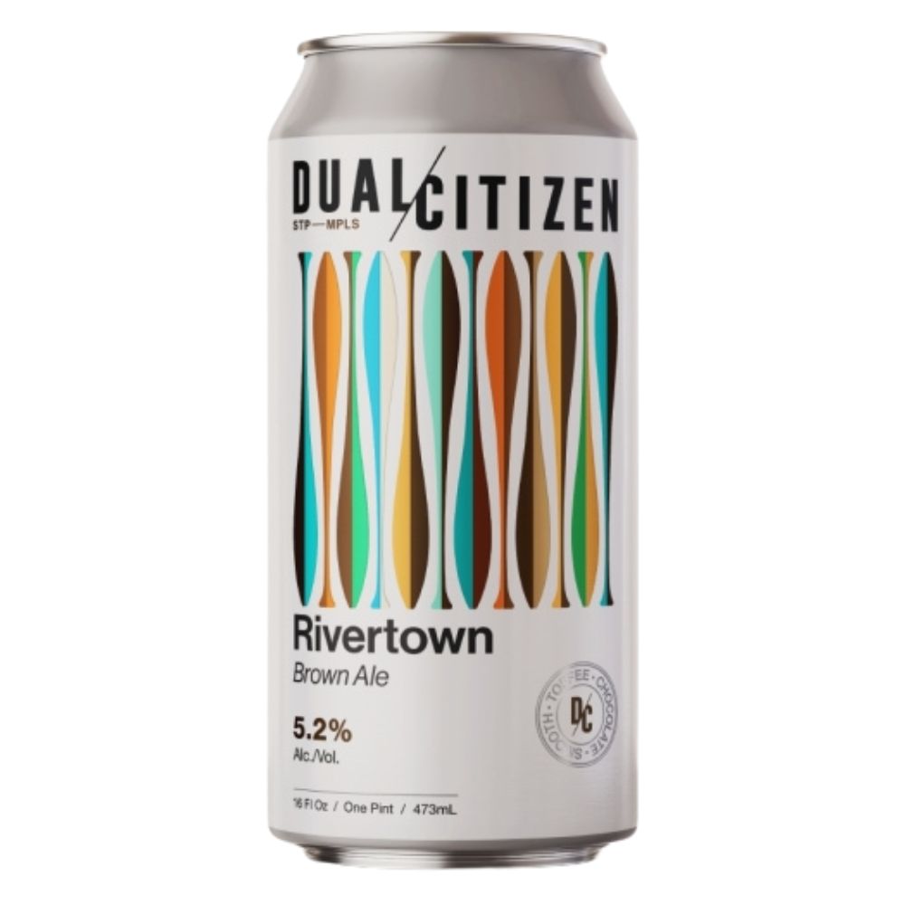 Dual Citizen Rivertown Brown Ale 4pk Can
