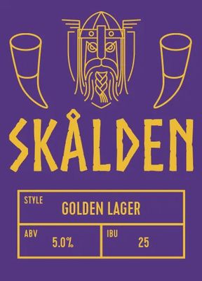 Headflyer Skalden Golden Lager 4pk Can