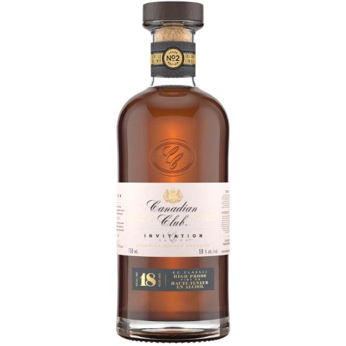Canadian Club Invitation Series 18yr High Proof Whiskey
