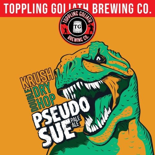 Toppling Goliath Krush DDH Pseudo Sue Pale Ale 4pk Can
