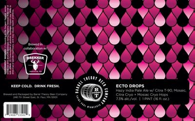 Barrel Theory Ecto Drops IPA 4pk Can