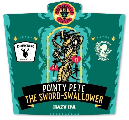 Drekker Pointy Pete The Sword Swallower IPA 4pk Can