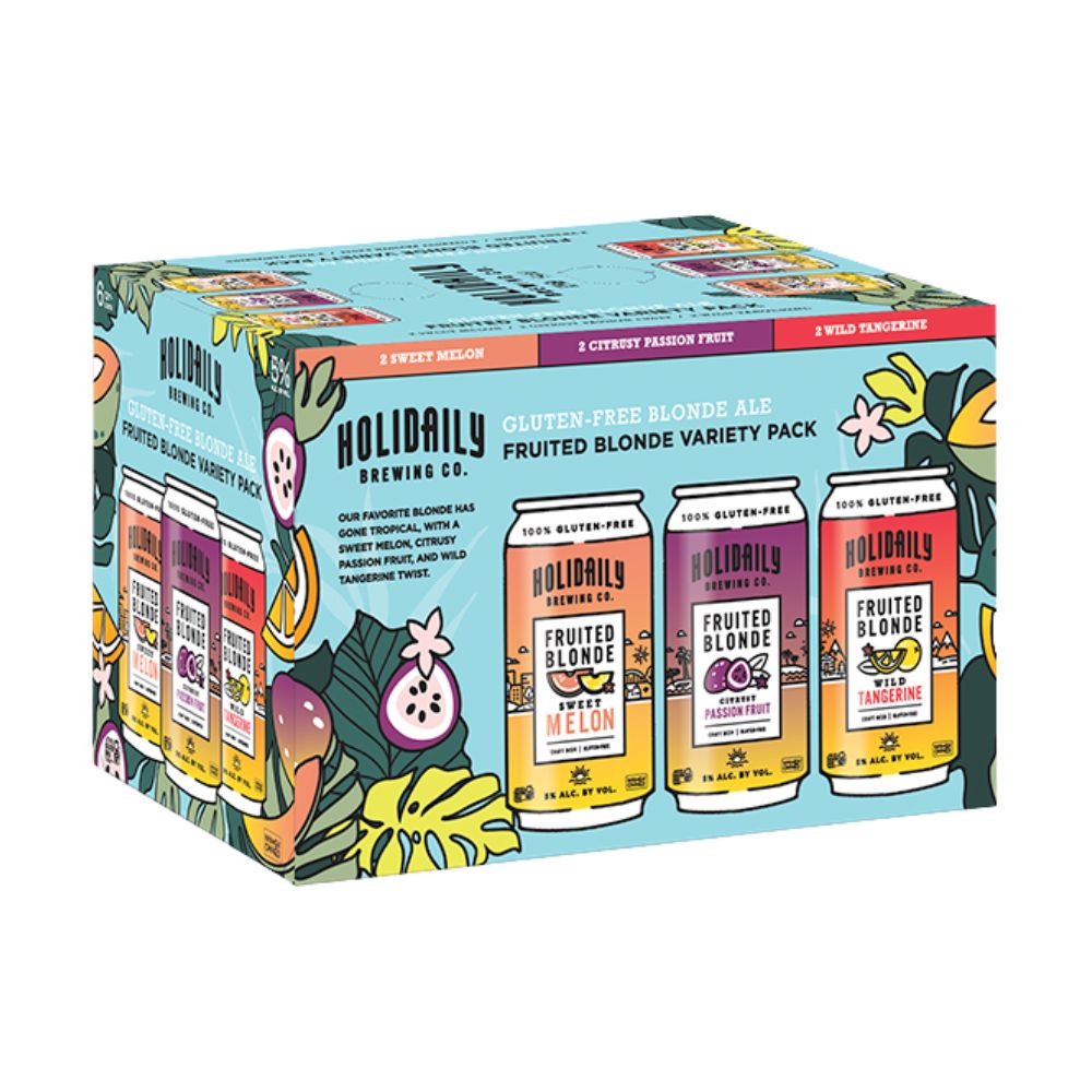 Holidaily Gluten-Free Fruited Blonde Variety 6pk Can