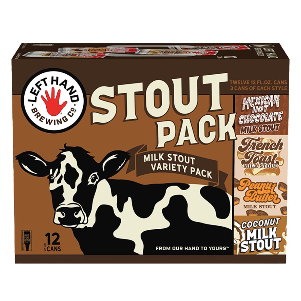 Left Hand Milk Stout Variety Pack 12pk Can