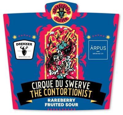 Drekker Cirque Du Swerve The Contortionist Rareberry Sour 4pk Can