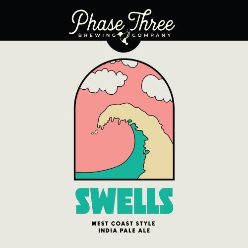 Phase Three Swells West Coast IPA 4pk Can