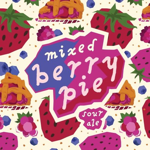 Weldwerks Mixed Berry Pie Sour Ale 4pk Can