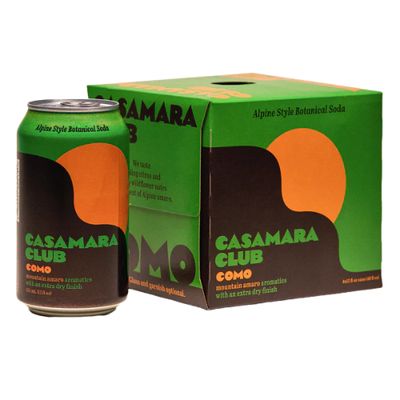 Casamara Club Como Botanical Soda 4pk Can