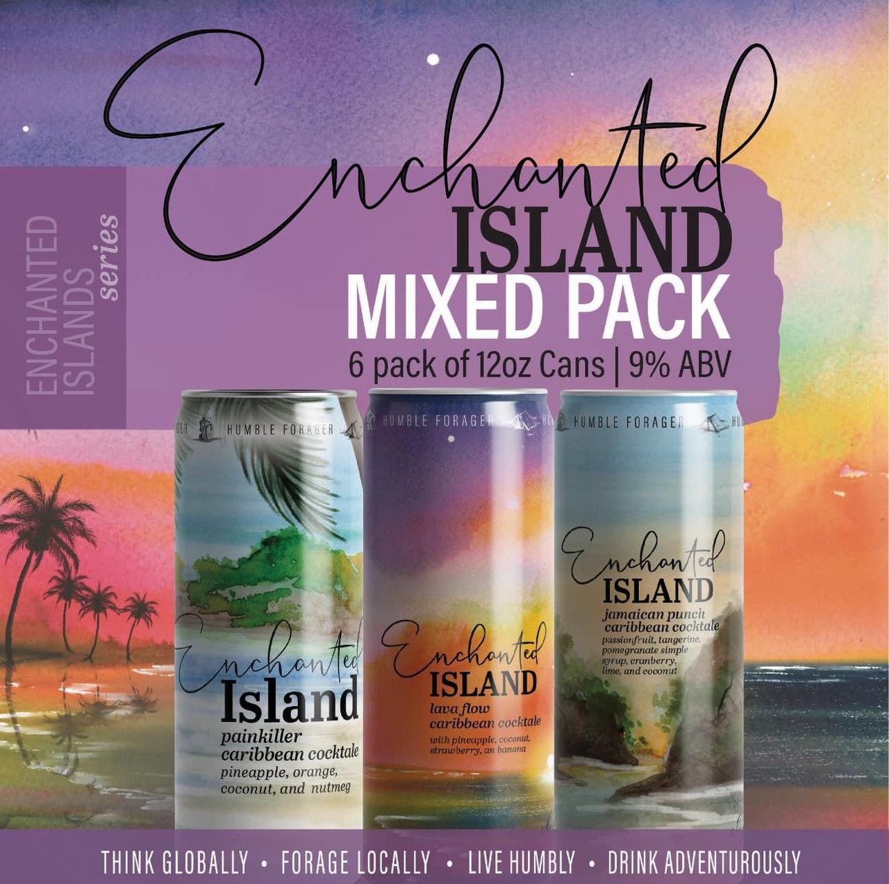 Humble Forager Enchanted Island Sour Mixed Pack 6pk Can