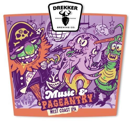 Drekker Music &amp; Pageantry West Coast IPA 4pk Can