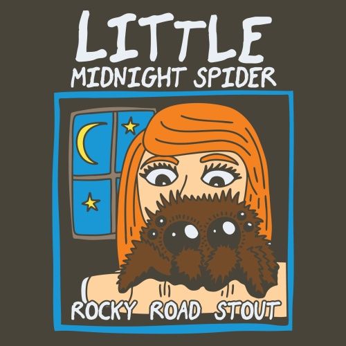 Junkyard Little Midnight Spider Stout 4pk Can