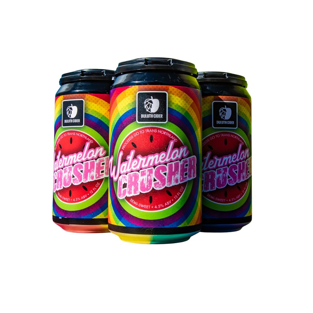 Duluth Cider Watermelon Crusher Cider 4pk Cans