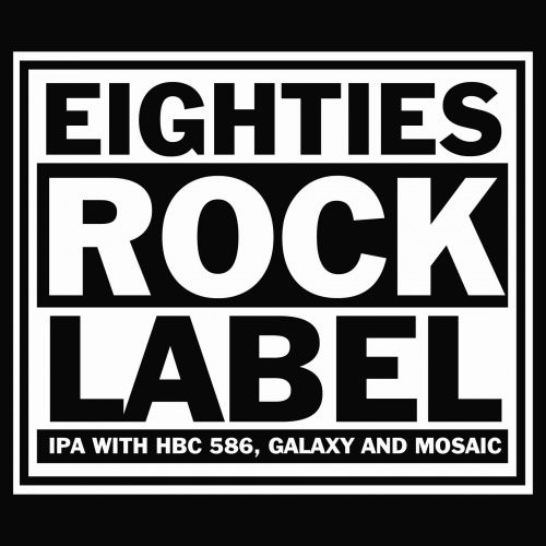 Junkyard Eighties Rock Label IPA 4pk Can