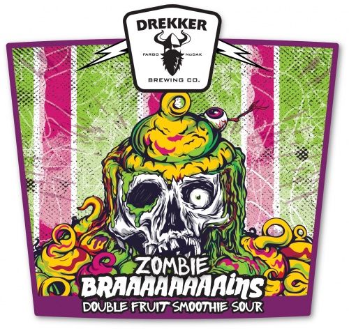 Drekker Zombie Braaaaaaaains Sour 4pk Can