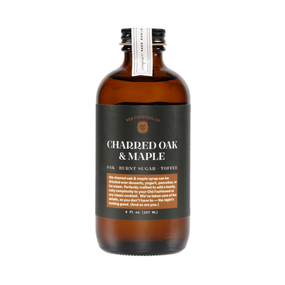 Yes Cocktail Syrup  Charred Oak and Maple