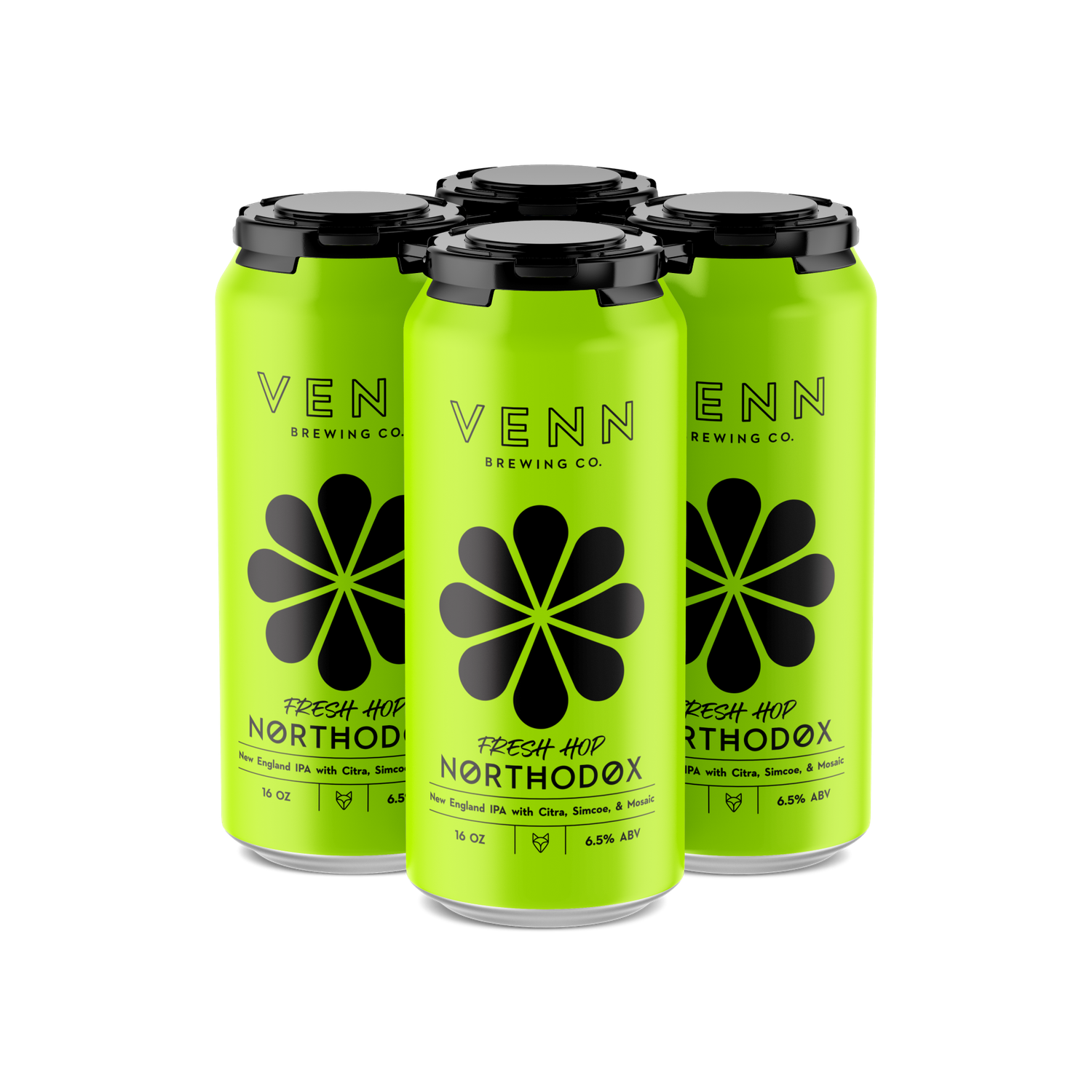 Venn Fresh Hop Northodox Hazy IPA 4pk Can