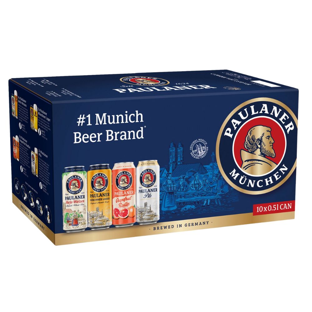 Paulaner Variety Pack 10pk Can