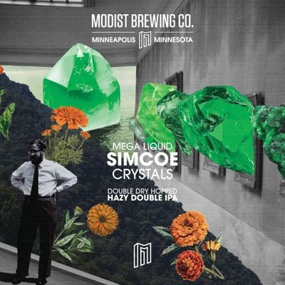 Modist Mega Liquid Simcoe Crystals DDH DIPA 4pk Can