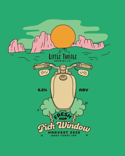 Little Thistle Fresh Hop Pick Window West Coast IPA 4pk Can