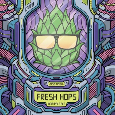 Lupulin Fresh Hops IPA 4pk Can