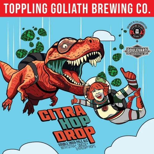 Toppling Goliath Citra Hop Drop DIPA 4pk Can