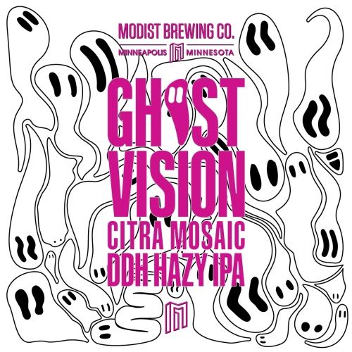 Modist Ghost Vision DDH Hazy IPA 4pk Can