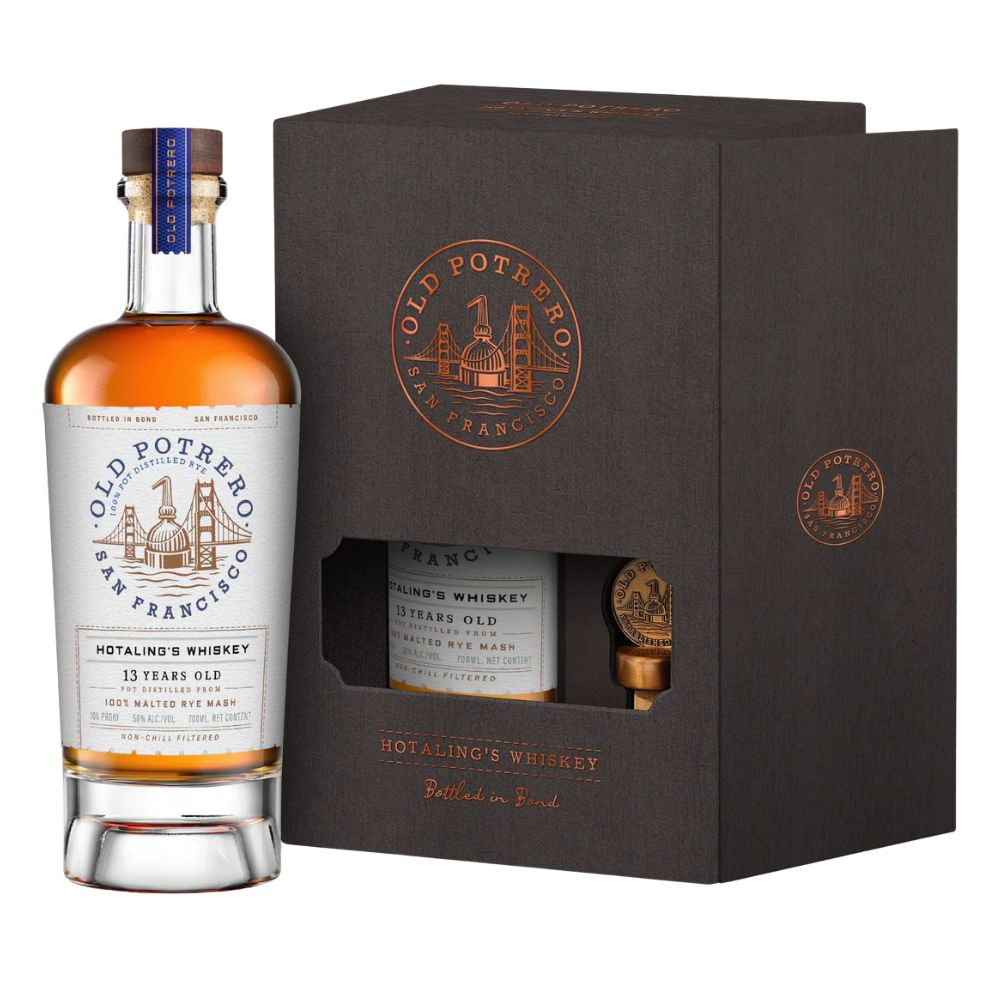 Old Potrero Hotaling&#39;s Whiskey Bottled in Bond 13yr Malted Rye