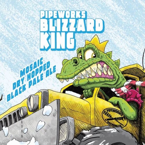 Pipeworks Blizzard King Black Pale Ale 4pk Can