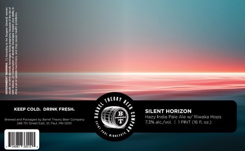 Barrel Theory Silent Horizon Hazy IPA 4pk Can