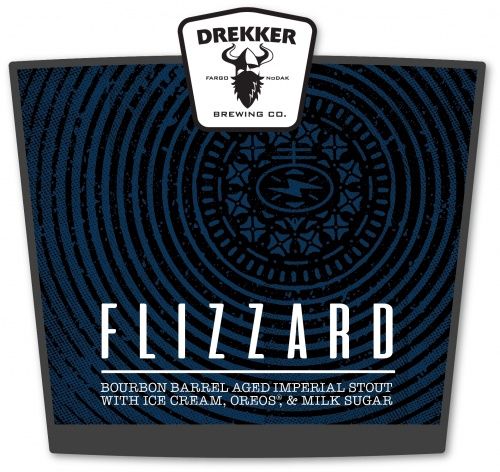 Drekker Flizzard Bourbon Barrel Aged Imperial Stout 500ml