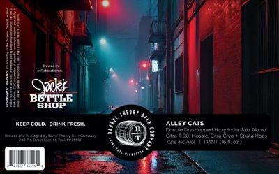 Barrel Theory Alley Cats DDH IPA 4pk Can