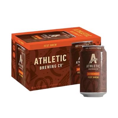 Athletic NA Oktoberfest Fest Brew 6pk Can