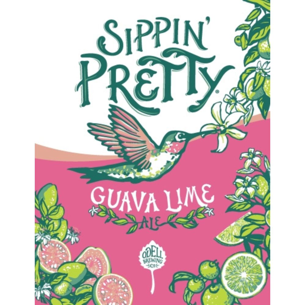 Odell Sippin' Pretty Guava Lime Ale 6pk Cans