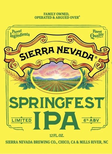 Sierra Nevada Springfest IPA 6pk Can