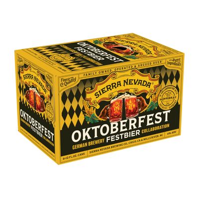 Sierra Nevada Oktoberfest Lager 6pk Can