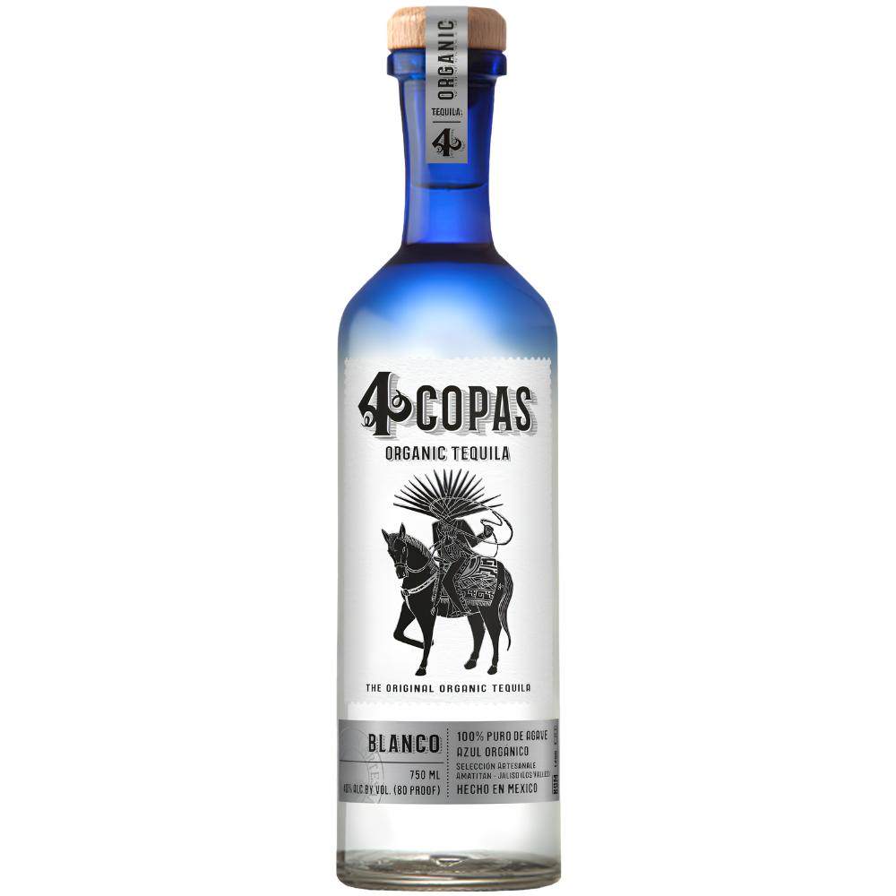 4 Copas Blanco Tequila
