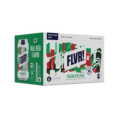Untitled Art Non-Alcoholic Italian Pilsner 6pk Can