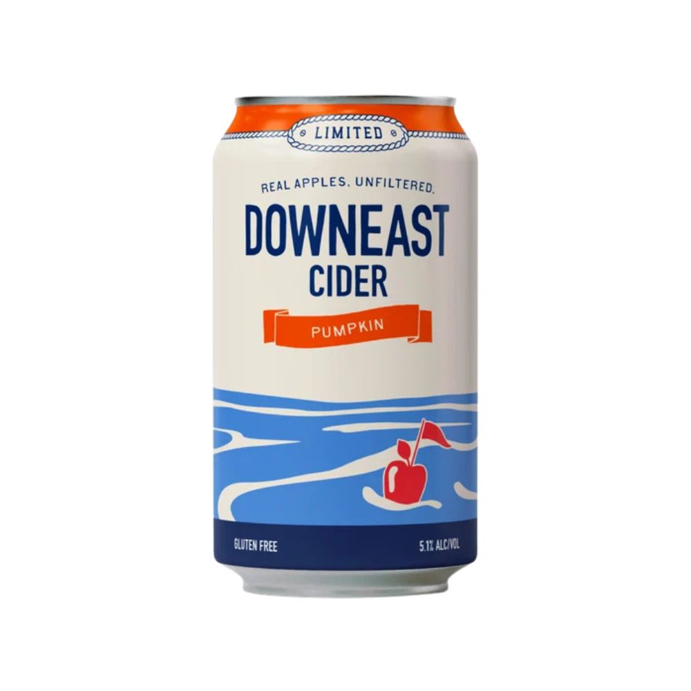 Downeast Pumpkin Blend Hard Cider 6pk Can