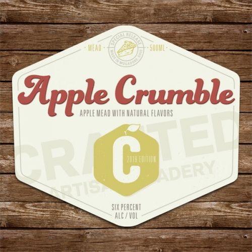 Crafted Apple Crumble Mead 500ml