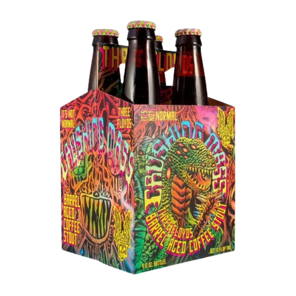Three Floyds Crushing Mass BA Coffee Imperial Stout 4pk
