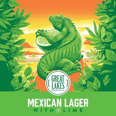 Great Lakes Mexican Lime Lager 6pk Can