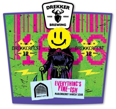 Drekker Everything's Fine-ish Marionberry Danish Sour 4pk Can