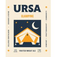 Ursa Minor Glamping Lemon Orange Shandy 4pk Can