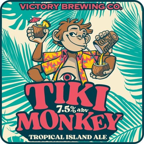 Victory Tiki Monkey Tropical Island Ale 6pk Can