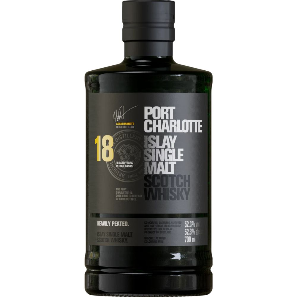 Port Charlotte 18yr Single Malt Scotch
