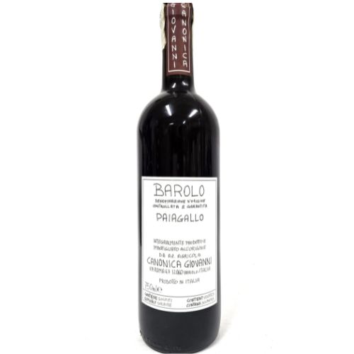 Canonica Barolo Paiagallo Piedmont 2022